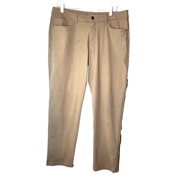 Lululemon Warpstreme Other - Lululemon Men's Khaki‎ ABC Classic Fit Warpstreme  Pants Size 34 Hidden Pockets